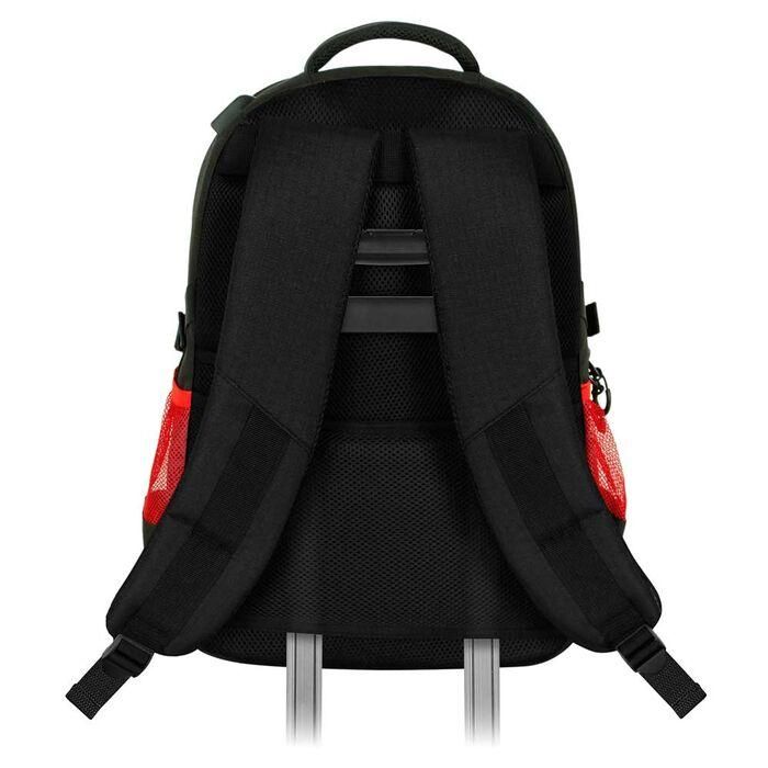 Pro-Dg Mochila Running PLUS SK8, Negro, 32L, Ripstop, USB, Acolchada, 21x34x46 cm 3 Pro-Dg Mochila Running PLUS SK8, Negro, 32L, Ripstop, USB, Acolchada, 21x34x46 cm 3