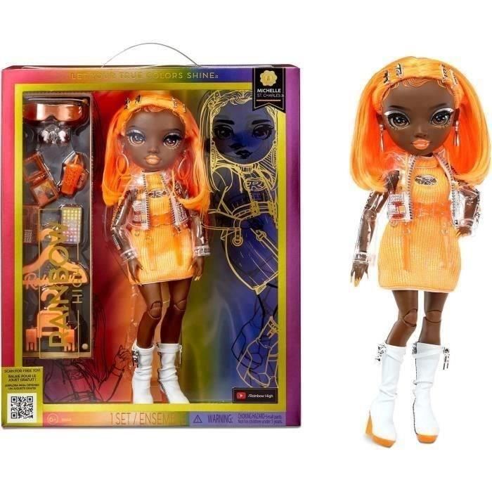 Rainbow High - Mannequin Doll - Michelle St Charles (Fluo Orange) 5 Serie 2