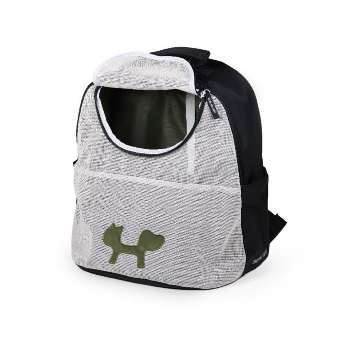 United Pets Mochila Transportín para Perros Urban Reverse Backpack Eco Cabina Avión, Máx. 7kg, Tejido Reciclado Negro/Verde 0 United Pets Mochila Transportín para Perros Urban Reverse Backpack Eco Cabina Avión, Máx. 7kg, Tejido Reciclado Negro/Verde 0