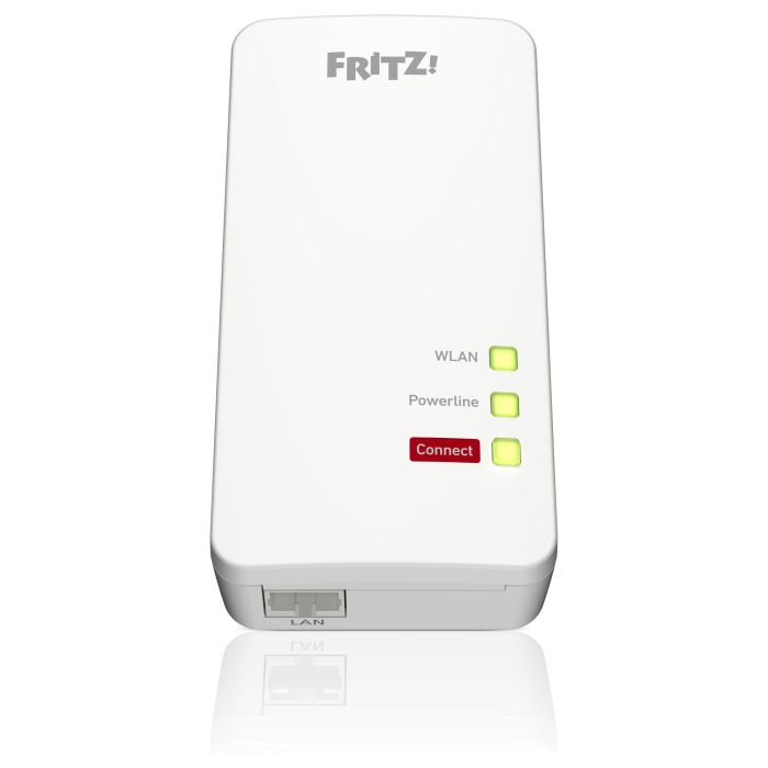 AVM FRITZ! Powerline 1260E Adaptador Powerline WiFi 1200 Mbit/s con Puerto Ethernet Gigabit Blanco 1 Unidad 1 AVM FRITZ! Powerline 1260E Adaptador Powerline WiFi 1200 Mbit/s con Puerto Ethernet Gigabit Blanco 1 Unidad 1