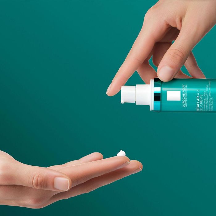 La Roche-Posay EFFACLAR A.Z. Gel-Crema Ácido Azelaico Antimperfecciones Antiarrugas 40 ml 3