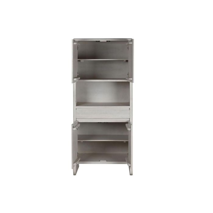 Aparador Home ESPRIT Blanco Madera de mango 82 x 45 x 195 cm 7 Aparador Home ESPRIT Blanco Madera de mango 82 x 45 x 195 cm 7