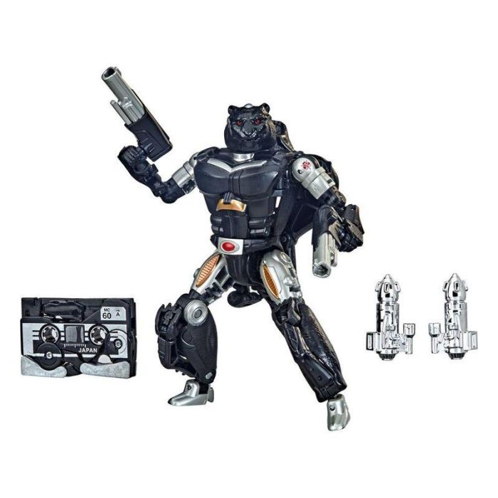 HASBRO Figura Transformers War For Cybertron Covert Agent Ravage y Decepticon Forever Ravage articulada 15cm con accesorios