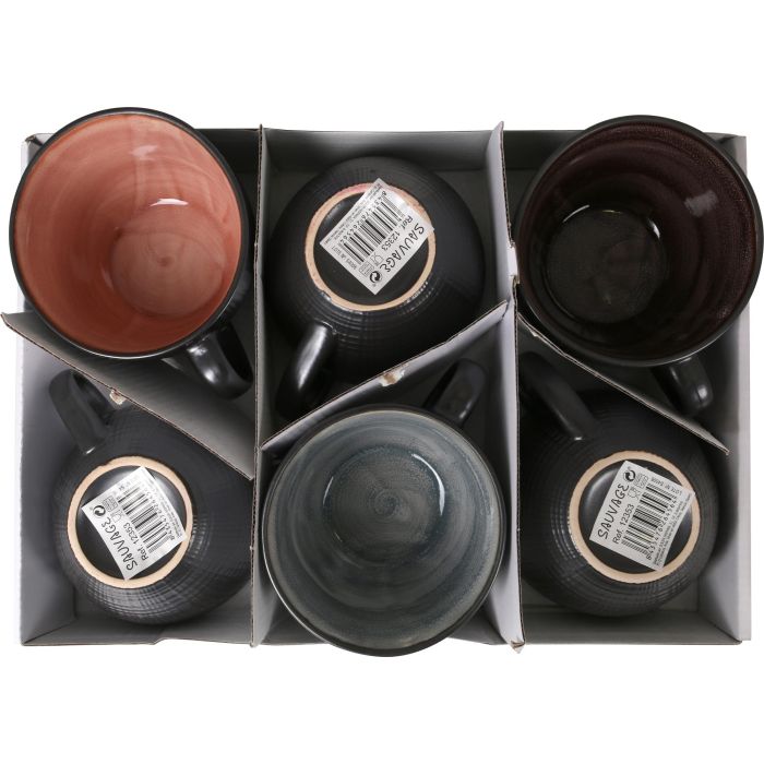 La Mediterranea Taza Jumbo 425 ml Sauvage 14 x 11 x 8 cm (24 Unidades) 4