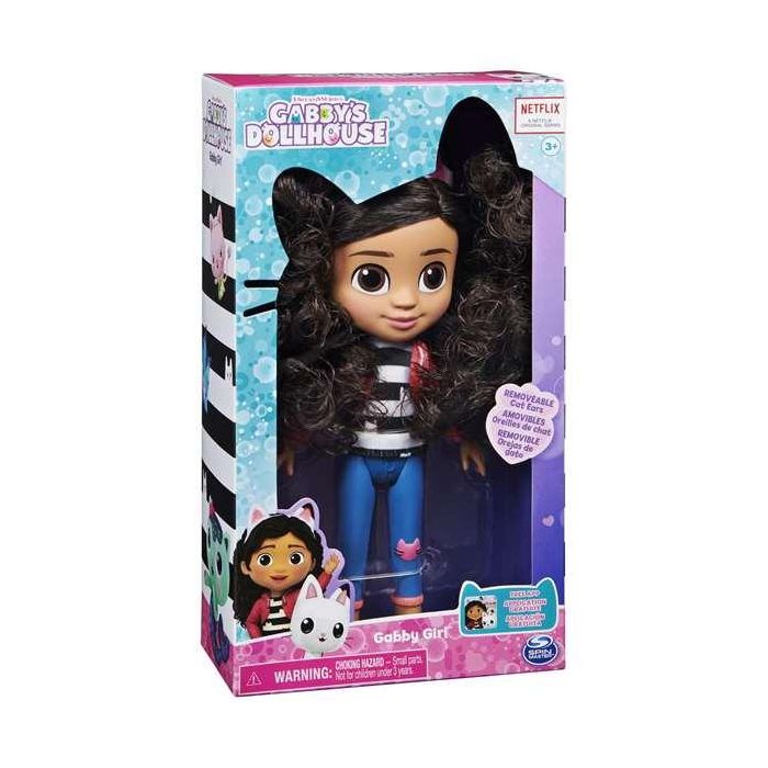 Spin Master 606043 Muñeca Gabby, La Casa de Muñecas de Gabby, 20 cm, ideal para recrear escenas de la serie de TV, edad +3 años 2