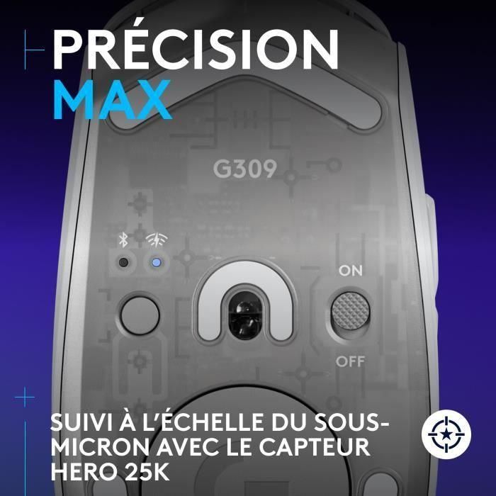 Logitech G Ratón Inalámbrico Gaming G309 - Tecnología LIGHTSPEED, Sensor HERO 25K 3 Logitech G Ratón Inalámbrico Gaming G309 - Tecnología LIGHTSPEED, Sensor HERO 25K 3