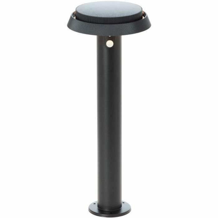 Brilliant BRI4004353437830 Terminal Exterior Alvero LED Solar con Detector de Movimiento 4W Negro Metal y Plástico