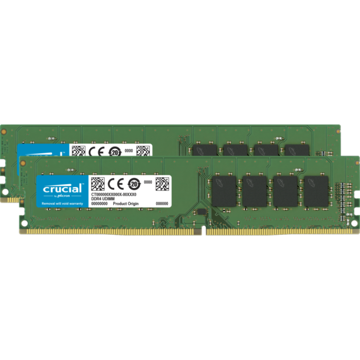 Crucial Módulo de Memoria RAM 32 GB (2 x 16 GB) DDR4 3200 MHz Crucial Módulo de Memoria RAM 32 GB (2 x 16 GB) DDR4 3200 MHz