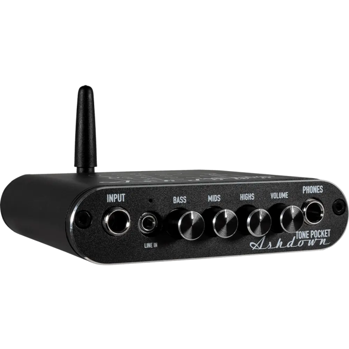 Ashdown Preamplificador de Auriculares / Interfaz de Audio con Bluetooth Tone Pocket - Negro 1 Ashdown Preamplificador de Auriculares / Interfaz de Audio con Bluetooth Tone Pocket - Negro 1