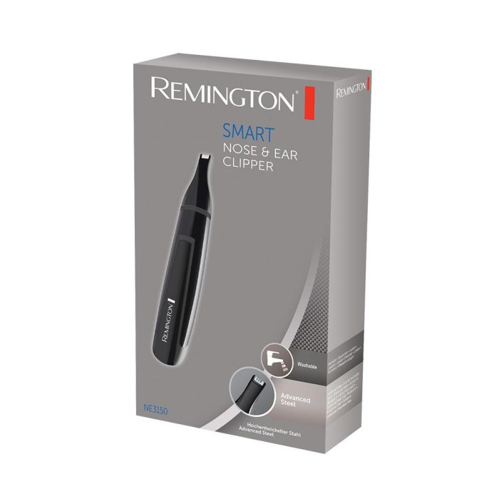 Remington ne3150 Cortapelos para Nariz y Orejas, Cuchillas de Acero Avanzado, Accesorios Lavables, Funciona con Pilas 2 Remington ne3150 Cortapelos para Nariz y Orejas, Cuchillas de Acero Avanzado, Accesorios Lavables, Funciona con Pilas 2