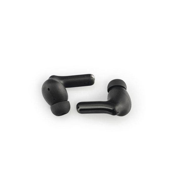 Daewoo Auriculares TWS Inalámbricos Bluetooth 5.4 Negro, Cancelación Activa de Ruido (ANC) y ENC, Pantalla Nivel de Carga, 35mAh auricular, 450mAh estuche