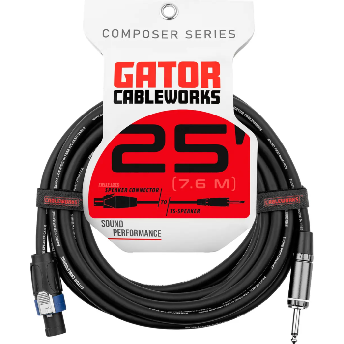 Cableworks Cable de Altavoz Jack/Speakon - 7.5 Metros 3