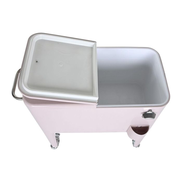 Nevera Terraza Y Jardin DKD Home Decor Rosa 43 x 80 x 74 cm 7 Nevera Terraza Y Jardin DKD Home Decor Rosa 43 x 80 x 74 cm 7