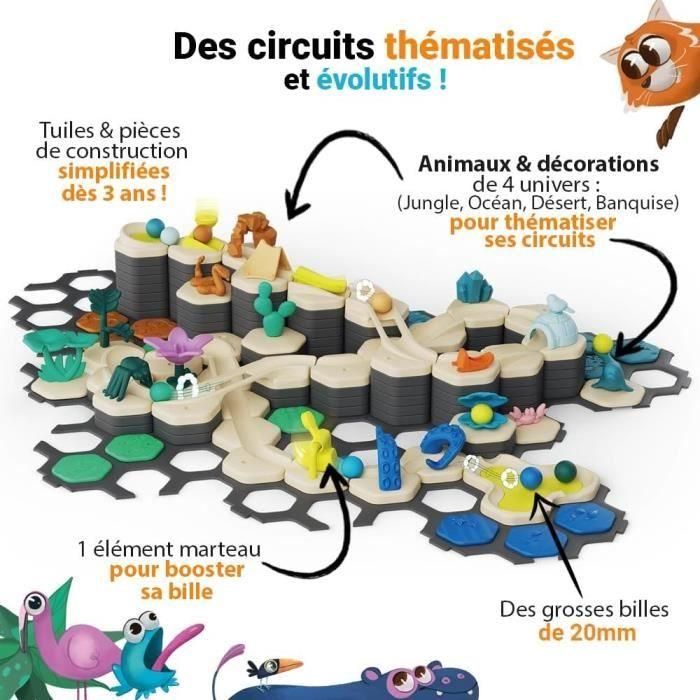 Gravitrax Junior - Starter Set XXL My Planet 184 piezas - Circuito de canicas - Juego de construcción creativo - Edad 3 - Ravensburger 3