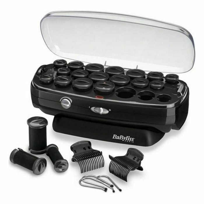 BaByliss RS035E Rodillos Termocerámicos Calefactables Suaves 20 Unidades para Ondas y Rizos Voluminosos Duraderos 0 BaByliss RS035E Rodillos Termocerámicos Calefactables Suaves 20 Unidades para Ondas y Rizos Voluminosos Duraderos 0
