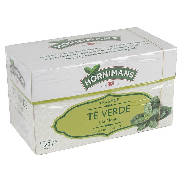 Te Verde Hornimans A La Menta Caja De 20 Bolsas 1