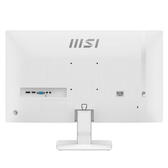 Msi Monitor 27" MP275W E2 IPS 120Hz FHD Blanco Adaptive-Sync 1ms MPRT 16:9 300cd/m2 HDMI DP VGA VESA 100x100 mm 2