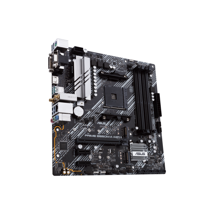 ASUS PRIME B550M-A WiFi II AMD B550 Zócalo AM4 micro ATX 2 ASUS PRIME B550M-A WiFi II AMD B550 Zócalo AM4 micro ATX 2