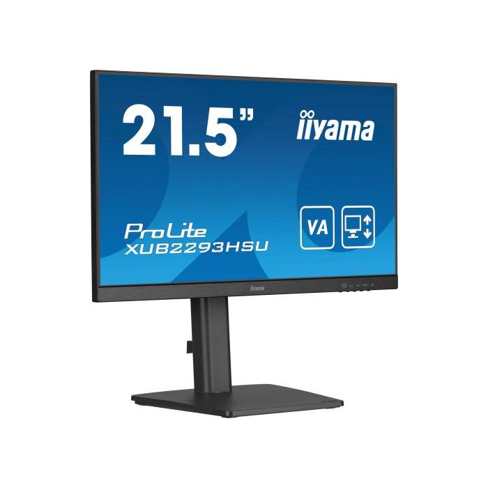 Iiyama Monitor Ips de 21.5’’ sin Bordes de 3 Lados y con Concentrador Usb, Frecuencia de Actualización de 100Hz y con Soporte Ajustable En Altura 2 Iiyama Monitor Ips de 21.5’’ sin Bordes de 3 Lados y con Concentrador Usb, Frecuencia de Actualización de 100Hz y con Soporte Ajustable En Altura 2