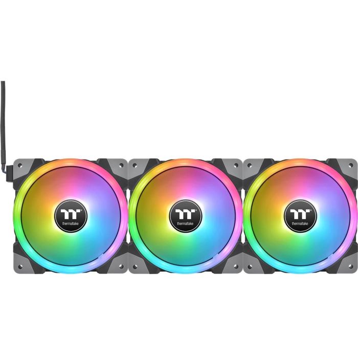140mm Thermaltake SWAFAN EX14 RGB PC Cooling Fan TT Premium Edition 3 Pack 1 140mm Thermaltake SWAFAN EX14 RGB PC Cooling Fan TT Premium Edition 3 Pack 1