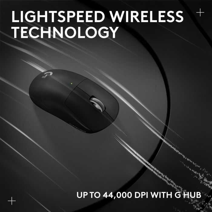 Logitech PRO X SUPERLIGHT 2 LIGHTSPEED Gaming Mouse - BLACK - 2.4GHZ - 933 5 Logitech PRO X SUPERLIGHT 2 LIGHTSPEED Gaming Mouse - BLACK - 2.4GHZ - 933 5