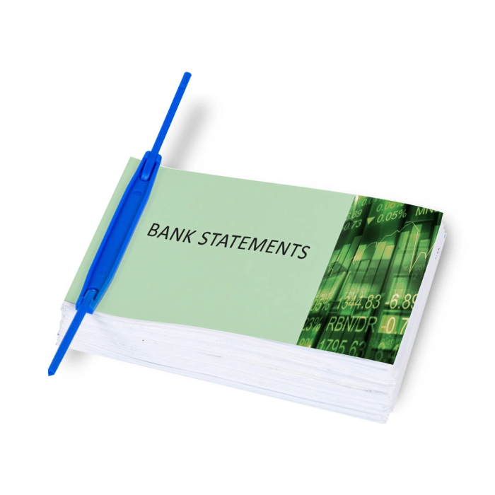 Q-connect Sujetador E-Clips de Plástico Color Azul Caja de 100 Unidades 2