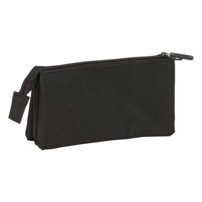 Portatodo Kappa Negro Negro 22 x 12 x 3 cm 1 Portatodo Kappa Negro Negro 22 x 12 x 3 cm 1