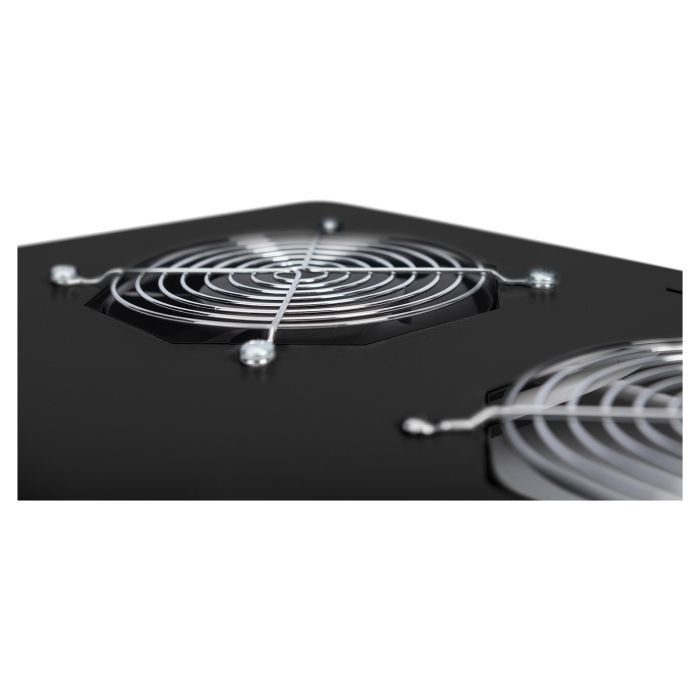 Digitus Unidad de refrigeración de techo Unique 4 Ventiladores Negro 435x505x65 mm 2