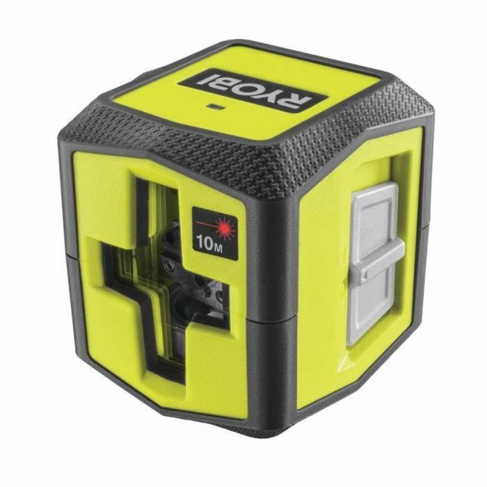 Ryobi RBCLLR1 Láser de línea cruzada roja Alcance 10m, Precisión ±0,5 mm, Incluye Pinza y 2 Pilas 0 Ryobi RBCLLR1 Láser de línea cruzada roja Alcance 10m, Precisión ±0,5 mm, Incluye Pinza y 2 Pilas 0