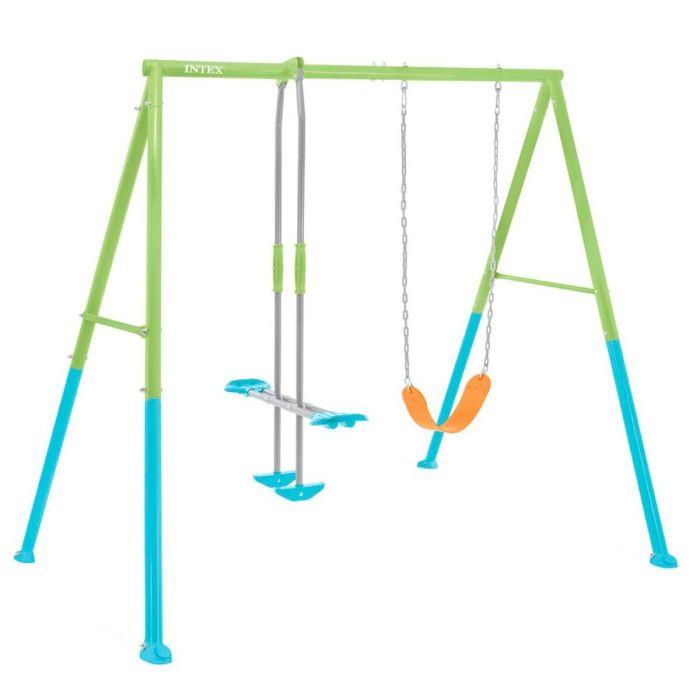 Columpio Intex 44120 Balancín 251 x 211 x 254 cm Columpio Intex 44120 Balancín 251 x 211 x 254 cm