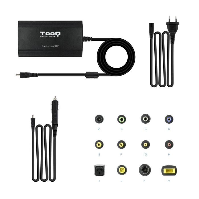 TooQ TQLC-100BS01M adaptador e inversor de corriente Auto/Interior Negro 1 TooQ TQLC-100BS01M adaptador e inversor de corriente Auto/Interior Negro 1