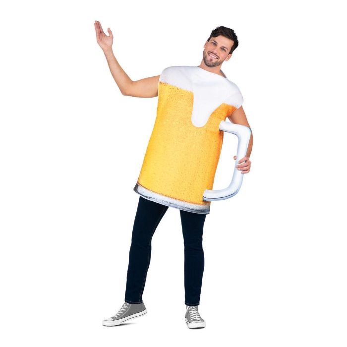 Disfraz jarra de cerveza vestido talla one size adult Disfraz jarra de cerveza vestido talla one size adult