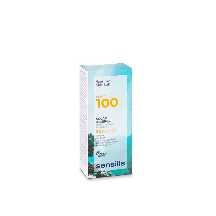 Sensilis Fluid 100 Solar Allergy Protector Solar Ultrafluido Acuoso Spf50+ 1