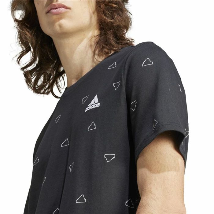 Camiseta de Manga Corta Hombre Adidas Essentials Monogram M 1 Camiseta de Manga Corta Hombre Adidas Essentials Monogram M 1