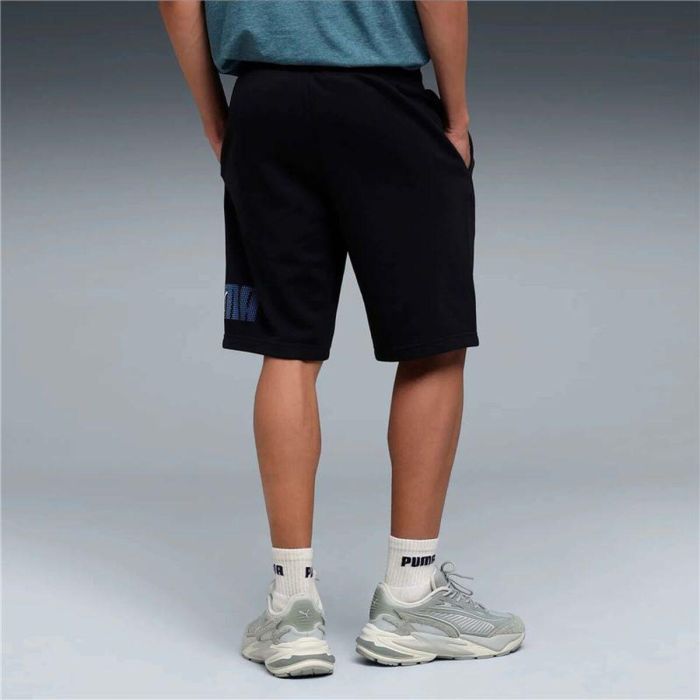 Pantalones Cortos Deportivos para Hombre Puma Essentials Logo Lab Negro 7-8 Años 1