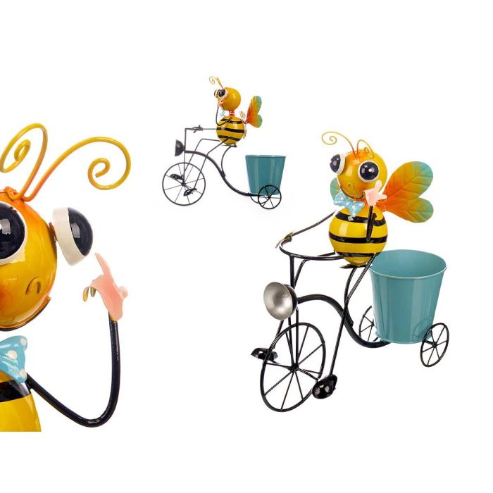 Macetero Bicicleta Abeja Ibergarden 31.5x35x13 cm Metal Amarillo/Azul (6 Unidades) Macetero Bicicleta Abeja Ibergarden 31.5x35x13 cm Metal Amarillo/Azul (6 Unidades)