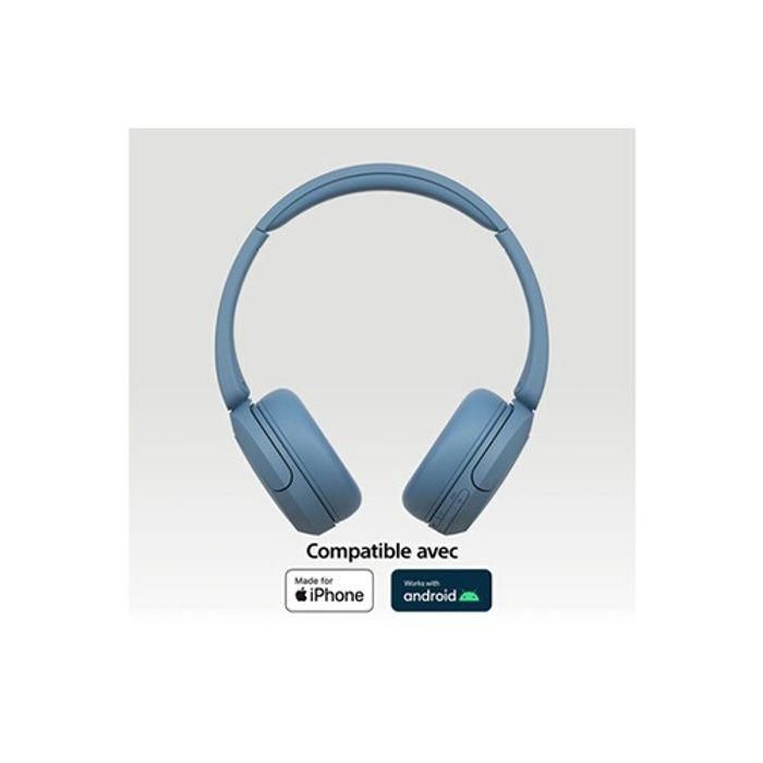 Auriculares inalámbricos Sony WH-CH520/ con Micrófono/ Bluetooth/ Azules 1 Auriculares inalámbricos Sony WH-CH520/ con Micrófono/ Bluetooth/ Azules 1