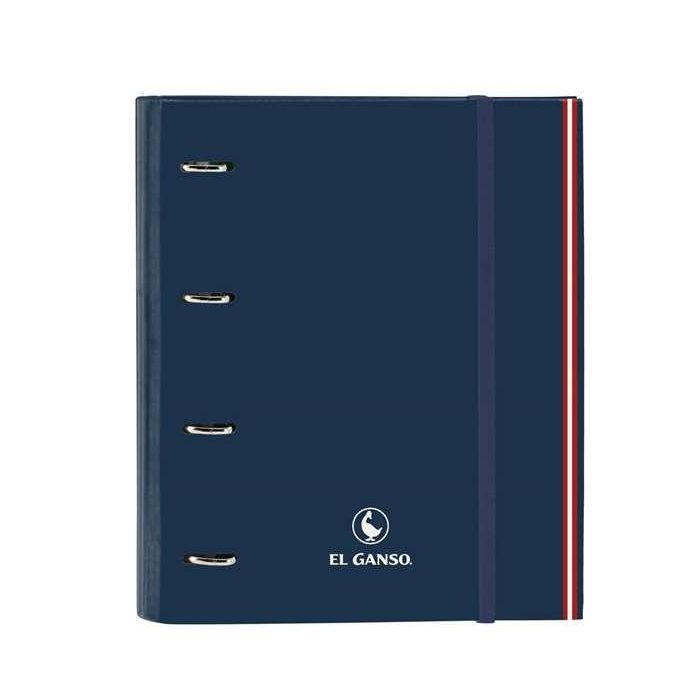Carpeta de anillas El Ganso Classic Azul marino 27 x 32 x 3.5 cm 3 Carpeta de anillas El Ganso Classic Azul marino 27 x 32 x 3.5 cm 3