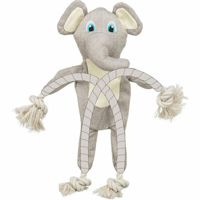 Peluche para perros Trixie Poliéster Elefante 42 cm 1 Peluche para perros Trixie Poliéster Elefante 42 cm 1