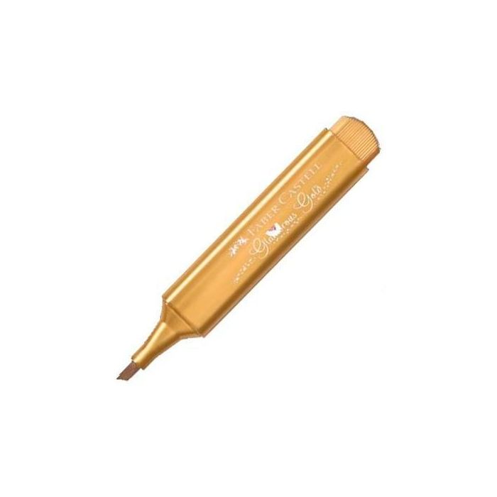 Faber Castell Marcador Textliner 46 Metálico Oro Faber Castell Marcador Textliner 46 Metálico Oro