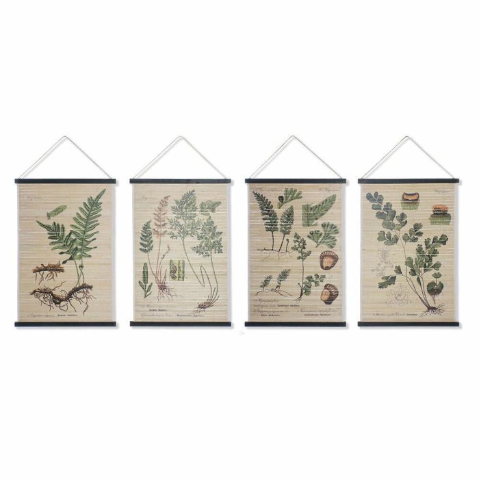 Lienzo Cottage DKD Home Decor Beige Verde 2 x 90 x 60 cm (4 Unidades) Lienzo Cottage DKD Home Decor Beige Verde 2 x 90 x 60 cm (4 Unidades)