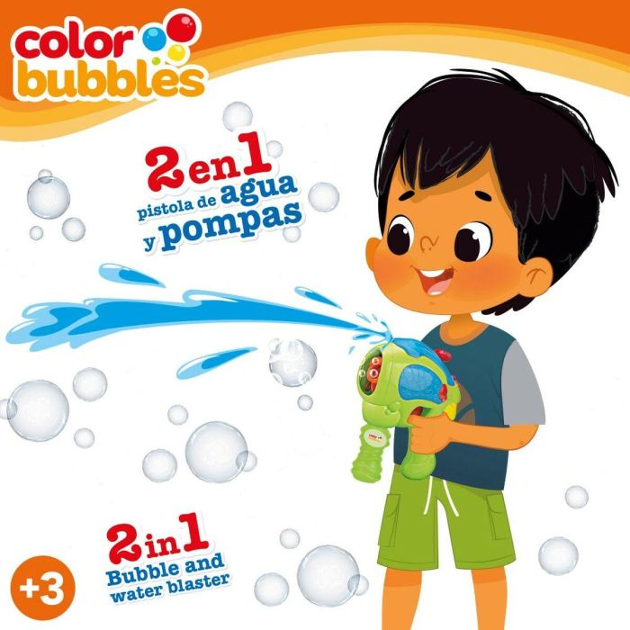 Juego de Pompas de Jabón Colorbaby Verde Pistola 118 ml 20,5 x 23,5 x 8,5 cm (2 Unidades) 2 Juego de Pompas de Jabón Colorbaby Verde Pistola 118 ml 20,5 x 23,5 x 8,5 cm (2 Unidades) 2