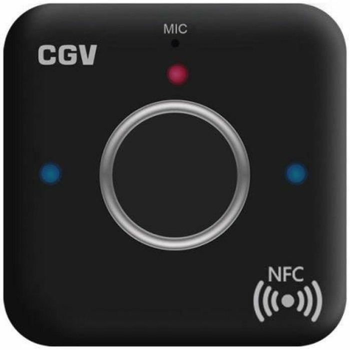 CGV 50903 MyBTplayer 1.0 Receptor Bluetooth con función Kit Manos Libres, NFC y 2 salidas de jack de 3,5 mm - Negro 3