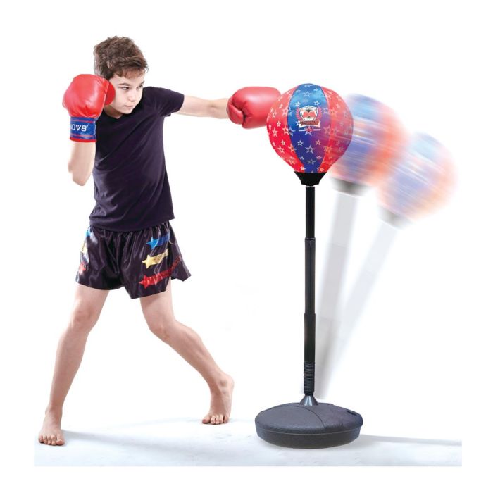 Tachan Saco y Guantes de Boxeo para Niños +3 Años Set de Entrenamiento Infantil 1 Tachan Saco y Guantes de Boxeo para Niños +3 Años Set de Entrenamiento Infantil 1