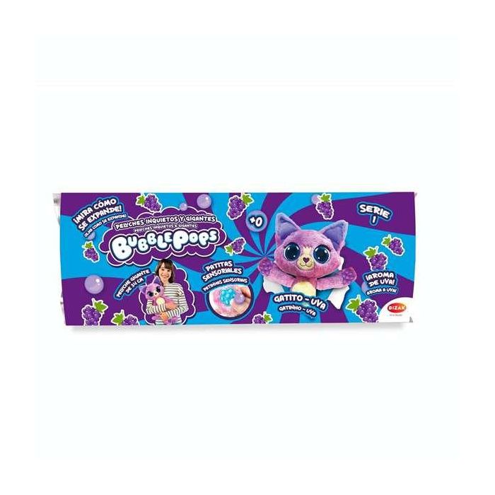 Chicle gigante bubble pops, una vez lo abres se convierte en un peluche gigante de patas sensoriales - modelos surtidos 13 Chicle gigante bubble pops, una vez lo abres se convierte en un peluche gigante de patas sensoriales - modelos surtidos 13