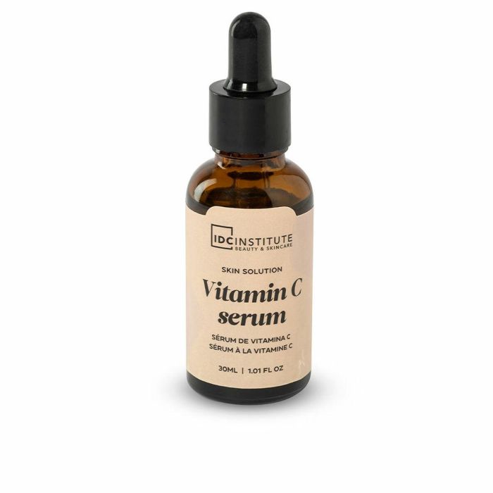 Idc Institute Sérum Facial Vitamina C, Niacinamida y Ácido Hialurónico - Tratamiento Hidratante, Iluminador y Antimanchas Efecto Flash 30 ml