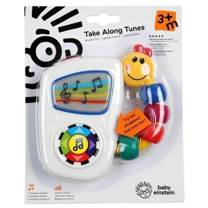 Baby Einstein Take Along Tunes Caja de música portátil con melodías clásicas y luces, multicolor para bebés +3 meses 1 Baby Einstein Take Along Tunes Caja de música portátil con melodías clásicas y luces, multicolor para bebés +3 meses 1