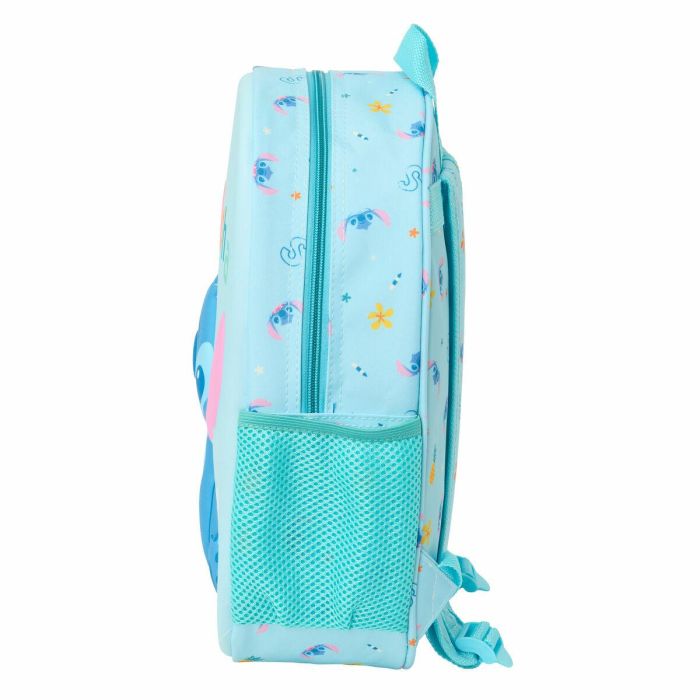 Mochila Infantil Lilo & Stitch Azul claro 27 x 33 x 10 cm 3D 1