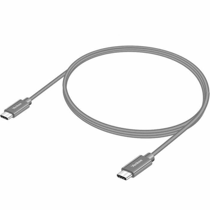 Cable USB-C de 2 m - YENKEE - YCU C102 SR 3 Cable USB-C de 2 m - YENKEE - YCU C102 SR 3