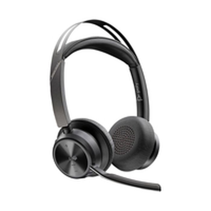 HP Poly Voyager Focus 2-M Auriculares USB-C-C Inalámbricos y Alámbricos para Oficina, Cancelación Activa de Ruido, Certificado para Microsoft Teams, Negro HP Poly Voyager Focus 2-M Auriculares USB-C-C Inalámbricos y Alámbricos para Oficina, Cancelación Activa de Ruido, Certificado para Microsoft Teams, Negro